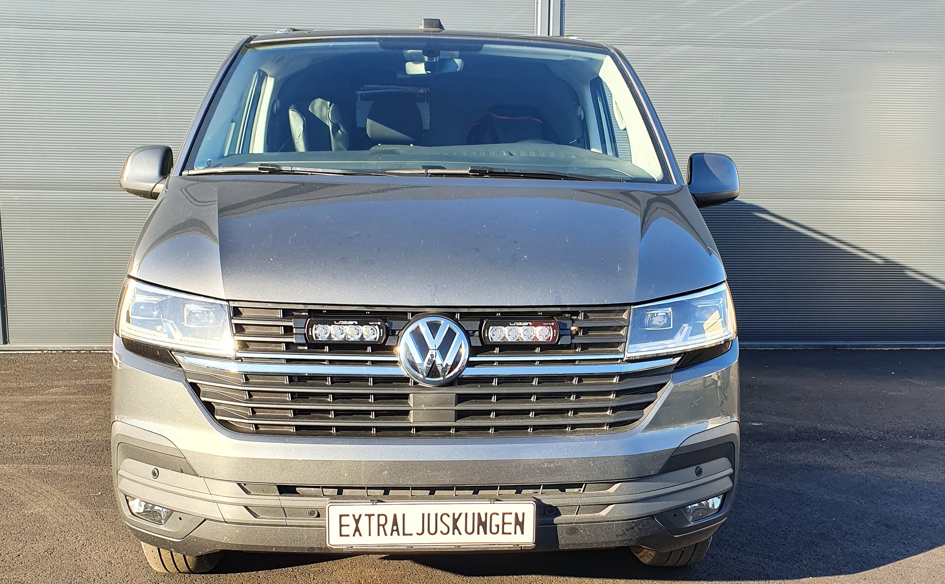 LAZER ST4 Evolution Grille Kit VW Transporter T6 Monterat och klart